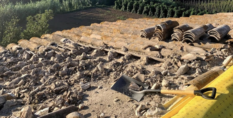 Servicios – Restauración cubierta antigua, cubiertas de madera.